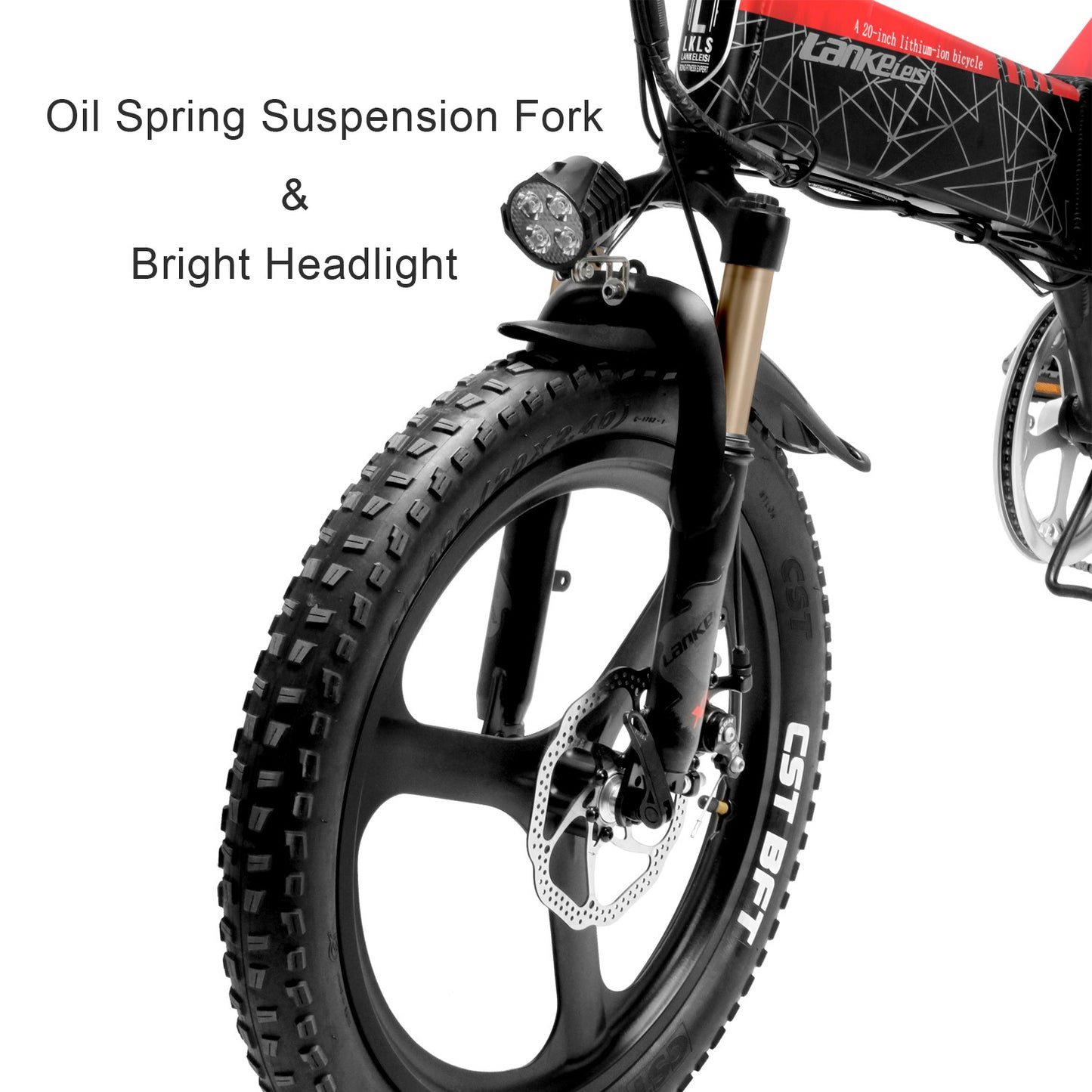 G650: E-bike Mountain Bike Folding (ang.). 48V Lithium Battery Front i Rear Full Suspension