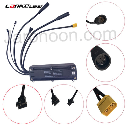 Original Factory Controller for LANKELEISI RV700 Explorer / XC4000 Electric Bike (Model: YCSY084-139-48C6)