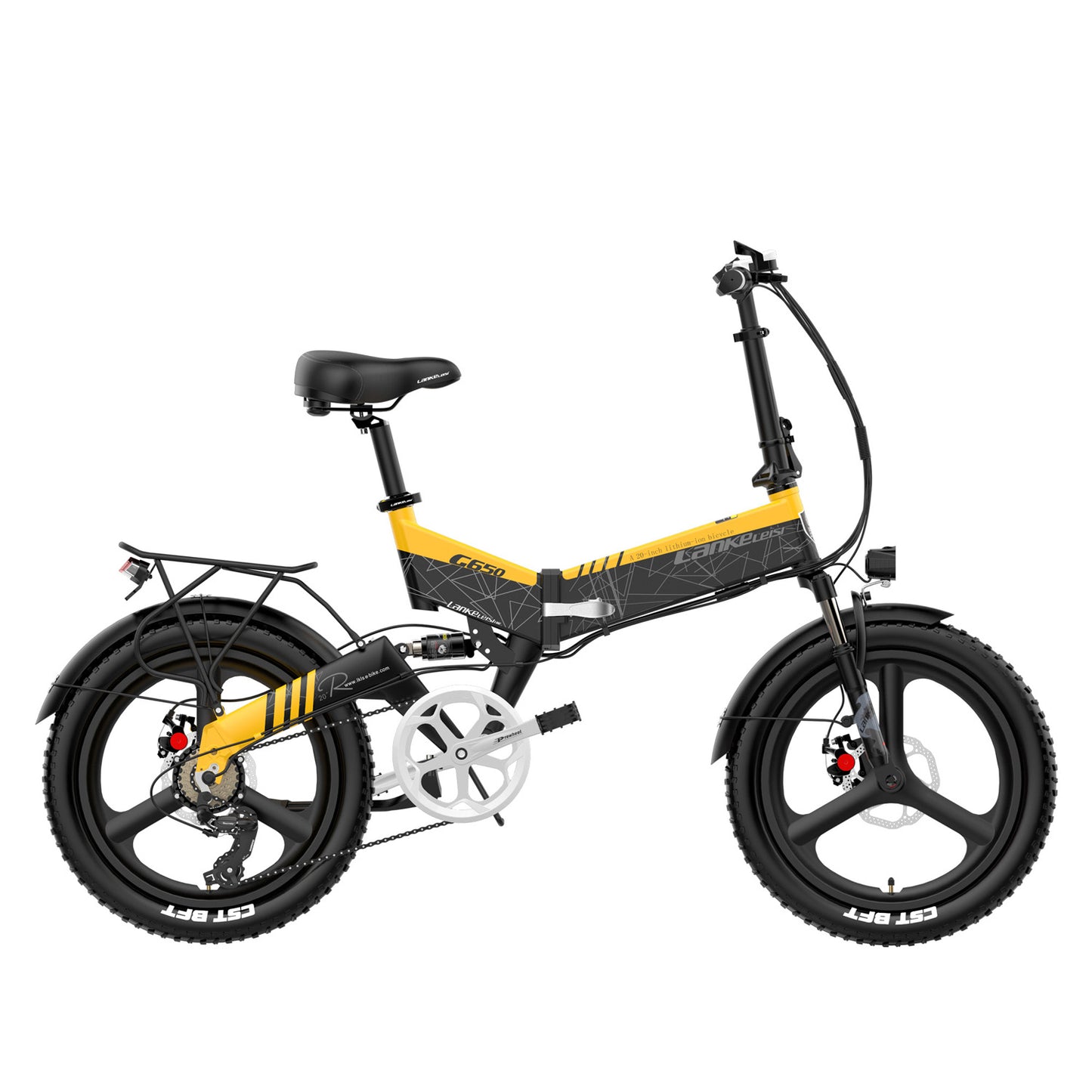 G650: E-bike Mountain Bike Folding (ang.). 48V Lithium Battery Front i Rear Full Suspension