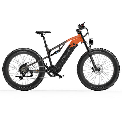 Lankeleisi RV800 PLUS 48V 15Ah Bicicletă electrică la modă 26 inci Sistem de transmisie cu 7 viteze Până la 52 km/h Frână hidraulică pe disc față și spate