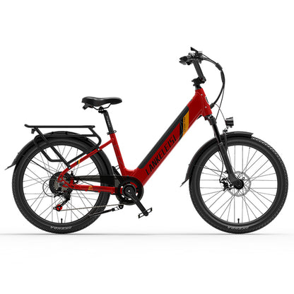 ES500 Pro 500W 48V 16Ah 130Km Endurance 24-дюймовый безщеточный мотор Bike Dual Disc Brakes 32km/h Max Speed City Bik