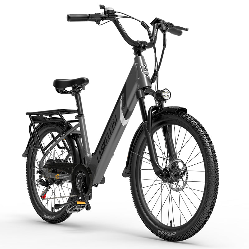 ES500 Pro 500W 48V 16Ah 130Km Endurance 24-дюймовый безщеточный мотор Bike Dual Disc Brakes 32km/h Max Speed City Bik